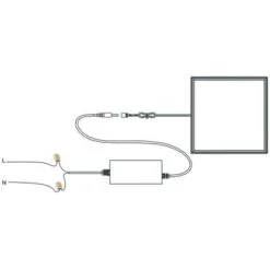 EUROPALAMP Lotto Di 12. Pannello LED 40W 6000K Luce Fredda. LED Chip LED SMD EPISTAR. UGR-17. Alta Luminosità. Pannello LED Slimline Extra Piatto. LED Driver Incluso -Offerta economica OSRAM || Paulmann || ATMOSPHERA 73109648 4