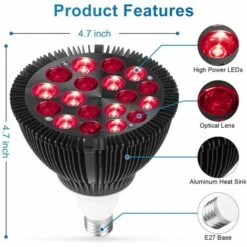Lampada Per Terapia A Luce Rossa Con Supporto Per Luce, Lampadina Per Terapia A Luce Rossa Combinata NIR, Dispositivo Di Trattamento -Offerta economica OSRAM || Paulmann || ATMOSPHERA 73335623 5