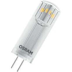 OSRAM Stella PIN Lampada LED, G4-base Vetro Trasparente ,Bianco Caldo (2700K), 200 Lumen, Sostituzione Delle Lampade 20W, Non Dimmerabile, 5-Confezione