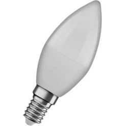 OSRAM 4058075430730 LED (monocolore) ERP G (A - G) E14 Forma Di Candela 3.3 W 25 W Bianco Caldo (Ø X L) 37 Mm X 100 Mm