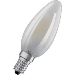 OSRAM 4058075434189 LED (monocolore) ERP F (A - G) E14 Forma Di Candela 1.5 W 15 W Bianco Caldo (Ø X L) 35 Mm X 100 Mm