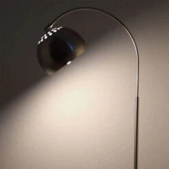 Lampada Ad Arco In Piedi Cromo Lampada Da Soggiorno Lampada Da Lettura Lampada Da Terra Arco Argento, Metallo Bianco, Attacco E27, LxLxA 58x25x150 Cm -Offerta economica OSRAM || Paulmann || ATMOSPHERA 75022862 4