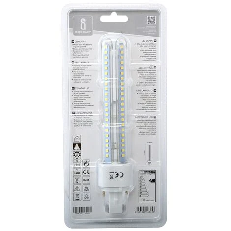 Lampadina Led G24d-3 (2 Pin) PL-C 15W Bianco Freddo 6400K Aigostar 6 Lampadina Led G24d-3 (2 Pin) PL-C 15W Bianco Freddo 6400K Aigostar - immagine 4