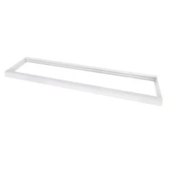 Supporto Di Fissaggio Per Pannello Led Rettangolare 120x30cm Cornice Bianca Aigostar
