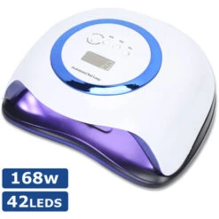 Randaco 168W Luci Per Unghie LED Lampada Per Unghie UV Lampada Per Unghie Gel Fotopolimerizzante Asciuga Smalto Per Unghie Con 4 Timer