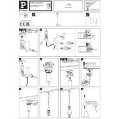 Paulmann Metallo / Plastica Cavi Isolati URail DecoSystems Pend Max1x20W E14 Bianco 230V Bianco Max. 1x20W E14 Senza Lampada 969.71 -Offerta economica OSRAM || Paulmann || ATMOSPHERA 77437681 5