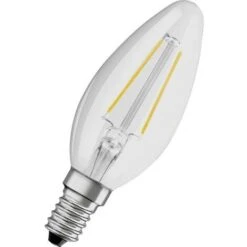 OSRAM 4058075436824 LED (monocolore) ERP F (A - G) E14 Forma Di Candela 2.8 W 25 W Bianco Caldo (Ø X L) 35 Mm X 97 Mm