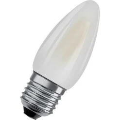 OSRAM 4058075435025 LED (monocolore) ERP F (A - G) E27 Forma Di Candela 4.8 W 40 W Bianco Caldo (Ø X L) 35 Mm X 95 Mm