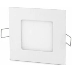 Faretto Led Incasso 6W Pannello Soffitto Luce Fredda Faro Interno Slim Quadrato