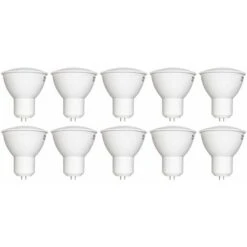 10pz Faretto LED Lampadina 6w Smd GU5.3 MR16 12V Kodak 70019 EU-6000 Luce Fredda