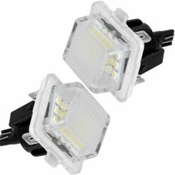 MINKUROW Luce Targa 24-3528-Smd Gruppo Lampada Per Ces Classe Cl Senza Errori 3w 18 Led Bianco Targa Confezione Da 2 -Offerta economica OSRAM || Paulmann || ATMOSPHERA 80715315 3