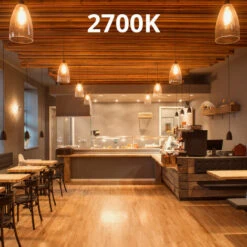 Noxion Lucent Filamento LED E27 Pera Chiara 4.5W 470lm - 827 Bianco Molto Caldo Sostitutiva 40W -Offerta economica OSRAM || Paulmann || ATMOSPHERA 80882737 5