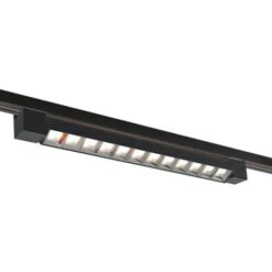 Trade Shop - Faretto Orientabile Binario 26 W 12led Bianco Nero Luce 3000k 6500k 4000k Pst-47 Nero-bianco Naturale - -Offerta economica OSRAM || Paulmann || ATMOSPHERA 80953261 2