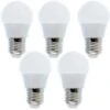 None Lampadine LED E27 G45 5W Equivalenti A 40W Lampadine A LED Luce Bianca Fredda