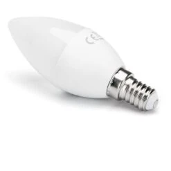 10 LAMPADINE LED CANDELA E14 DA 6W LAMPADE LUCE CALDA NATURALE FREDDA AIGOSTAR - Luce: FREDDO -Offerta economica OSRAM || Paulmann || ATMOSPHERA 82630807 5