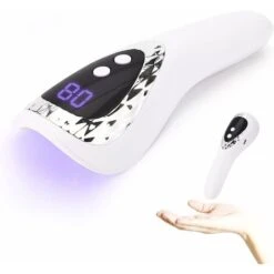 Una Lampada Per Terapia Della Luce Portatile, Display LCD, Tipo Di Ricarica Portatile, Essiccatore Per Smalto Per Unghie Con Tempi Di Asciugatura Rapidi