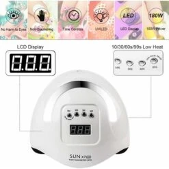 Sunx7max Lampada Per Fototerapia Ad Alta Potenza Lampada Per Manicure Strumenti Per Manicure Portatili Manicure Luce UV -Offerta economica OSRAM || Paulmann || ATMOSPHERA 82754102 4