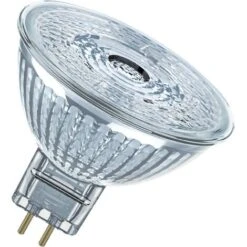 OSRAM Lampada A Riflettore Superstar, GU5.3-base Vetro Trasparente ,Bianco Freddo (4000K), 345 Lumen, Sostituzione Delle Lampade 35W, Dimmerabile, 1-Confezione