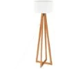 Lampada Da Terra Molu Bianca E Legno H140cm - Atmosphera Créateur D'intérieur -Offerta economica OSRAM || Paulmann || ATMOSPHERA 83769897 1