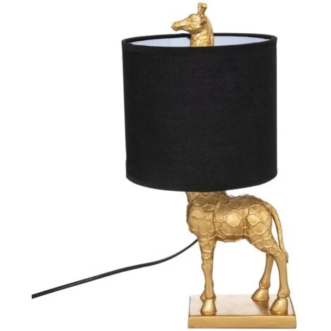 Lampada Dritta Giraffa Oro H42cm - Atmosphera Créateur D'intérieur 3 Lampada Dritta Giraffa Oro H42cm - Atmosphera Créateur D'intérieur