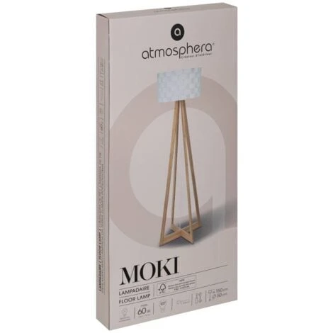 ATMOSPHERA Lampada Da Terra In Bambù Moki H150 - Lampada Da Terra In Bambù Moki, Paralume In Polipropilene, Base In Bambù, Dimensioni D. 50 X H. 150 Cm Paralume : P. 42 X H. 22 Cm Piede: P. 50 X H. 135 Cm - Atmo 4 ATMOSPHERA Lampada Da Terra In Bambù Moki H150 - Lampada Da Terra In Bambù Moki, Paralume In Polipropilene, Base In Bambù, Dimensioni D. 50 X H. 150 Cm Paralume : P. 42 X H. 22 Cm Piede: P. 50 X H. 135 Cm - Atmo - immagine 2