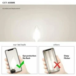 Lampadina LED 4W E14 C35, Equivalente A Lampadina Alogena 40W, 470 Lumen, AC 220-240V - Luce Bianca Fredda 6500K - Angolo Del Fascio 270� , Confezione Da 6 Pezzi. -Offerta economica OSRAM || Paulmann || ATMOSPHERA 85911423 4