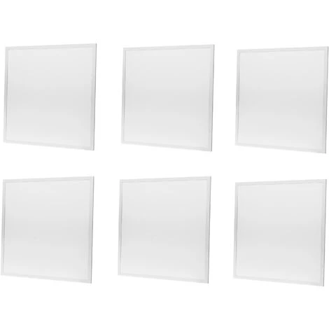 6 X Pannello A Led 48W Quadrato 60 X 60 Cm Plafoniera Ad Incasso A Luce Fredda 4 6 X Pannello A Led 48W Quadrato 60 X 60 Cm Plafoniera Ad Incasso A Luce Fredda - immagine 2