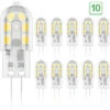 G4 2W LED Ampoule, 20W Ampoules Halogènes équivalentes, Blanc Chaud 3000K,200Lm,12x SMD,12V AC/DC - Confezione Da 10 -Offerta economica OSRAM || Paulmann || ATMOSPHERA 86122566 1