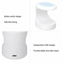 GTA Mini Lampada UV LED Per Unghie, Lampada UV LED USB 16W, Lampada UV Per Asciuga Unghie, Smalto Per Unghie Portatile Smalto Per Unghie Lampada Per Manicure Elettrica Con Cavo USB -Offerta economica OSRAM || Paulmann || ATMOSPHERA 86183385 4