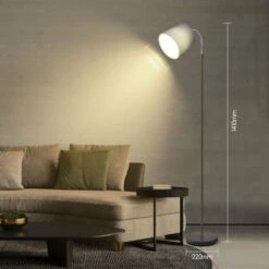 Aigostar Lampada Da Terra Con Interruttore A Pedale, Presa E14 Con Paralume Grigio, Lampada A Piantana Con Base In Metallo, Lampada Da Pavimento Moderna Vintage Per Saloto, Camera Da Letto, Lettura -Offerta economica OSRAM || Paulmann || ATMOSPHERA 86973818 5