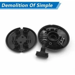 HIASDFLS Interruttore A Pedale Rotondo Nero Diametro 70 Mm Interruttore A Pedale Per Lampade Da Terra, Lampade Da Tavolo Per Bambini, Luci Per Mobili Da Cucina -Offerta economica OSRAM || Paulmann || ATMOSPHERA 88135068 3