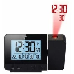 Sveglia Proiettore Soffitto Sveglia Digitale Temperatura Interna