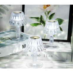 Mini Lampada Led Tavolo Senza Fili Effetto Cristallo Luce Fredda Diamantata -Offerta economica OSRAM || Paulmann || ATMOSPHERA 90924317 2