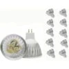 Lampadina LED MR16 Lampadina LED MR16 3W Bianco Caldo GU5.3 Lampadina LED MR16 12V 3W Lampadina LED Spot, Adatta Per Illuminazione Paesaggistica Da Incasso Su Binario, Equivalente Alogena 20W, 10 Conf -Offerta economica OSRAM || Paulmann || ATMOSPHERA 91209719 1