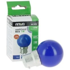 Lampadina A LED Blu Da 1 Watt (equivalente A 10 Watt) Garingu Guinguette -Offerta economica OSRAM || Paulmann || ATMOSPHERA 91997487 3