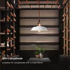 PORTALAMPADA IN METALLO VINTAGE RETRÒ E27 CON CAVO PER ILLUMINAZIONE DA SOFFITTO -Offerta economica OSRAM || Paulmann || ATMOSPHERA 92489018 5