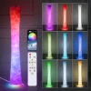 Randaco Lampada Da Terra A LED Lampada Da Terra Dimmerabile Che Cambia Colore RGB Corner Light Colorful Colorful 156cm