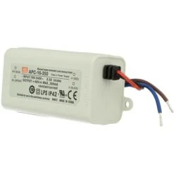 Led Driver CC MeanWell APC-16-350 Trasformatore 350mA 12V-48V DC 16W Corrente Costante IP42 -Offerta economica OSRAM || Paulmann || ATMOSPHERA 94020894 3
