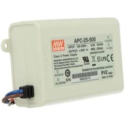 Led Driver CC MeanWell APC-25-500 Trasformatore 500mA 15V-50V DC 25W Corrente Costante IP42 -Offerta economica OSRAM || Paulmann || ATMOSPHERA 94021115 4