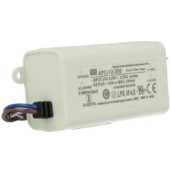 Led Driver CC MeanWell APC-12-350 Trasformatore 350mA 9V-36V DC 12W Corrente Costante IP42 -Offerta economica OSRAM || Paulmann || ATMOSPHERA 94021118 5