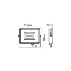 V-TAC PRO VT-10 Faro LED SMD Chip Samsung 10W Colore Grigio IP65 Bianco Freddo - 6400K 9 V-TAC PRO VT-10 Faro LED SMD Chip Samsung 10W Colore Grigio IP65 Bianco Freddo - 6400K -Offerta economica OSRAM || Paulmann || ATMOSPHERA 94137577 3