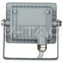 V-TAC PRO VT-10 Faro LED SMD Chip Samsung 10W Colore Grigio IP65 Bianco Freddo - 6400K 10 V-TAC PRO VT-10 Faro LED SMD Chip Samsung 10W Colore Grigio IP65 Bianco Freddo - 6400K -Offerta economica OSRAM || Paulmann || ATMOSPHERA 94137577 4