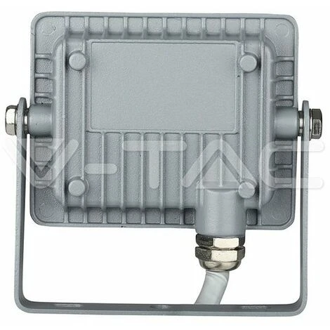 V-TAC PRO VT-10 Faro LED SMD Chip Samsung 10W Colore Grigio IP65 Bianco Freddo - 6400K 6 V-TAC PRO VT-10 Faro LED SMD Chip Samsung 10W Colore Grigio IP65 Bianco Freddo - 6400K - immagine 4