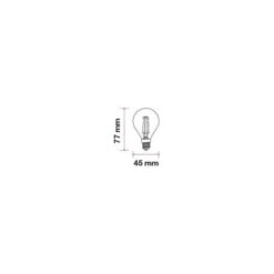 V-TAC VT-1996 Lampadina LED E14 4W P45 Filamento Bianco Naturale - 4000K -Offerta economica OSRAM || Paulmann || ATMOSPHERA 94138898 3