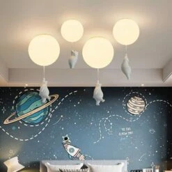Plafoniera Per Bambini Lampada A Sospensione Con Paralume In Acrilico Bianco Ragazzo E Ragazza Orso Camera Da Letto INS Illuminazione Per Interni Lampadario Lampade A Sospensione G9 Base Lampada A Sos -Offerta economica OSRAM || Paulmann || ATMOSPHERA 94293228 3
