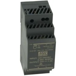 MeanWell HDR-30-24 Trasformatore Rotaia Industriale 24V 36W 1,5A Barra Guida DIN Rail Power Supply Universale -Offerta economica OSRAM || Paulmann || ATMOSPHERA 94558940 3