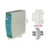 MeanWell EDR-150-24 Trasformatore Rotaia Industriale 24V 156W 6,5A Barra Guida DIN Rail Power Supply Universale -Offerta economica OSRAM || Paulmann || ATMOSPHERA 94558943 1