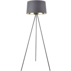 Nova Lampada Moderna Con Base A 3 Piedi In Metallo E Paralume In Tessuto Vari Colori Dimensioni : Grigio -Offerta economica OSRAM || Paulmann || ATMOSPHERA 94576856 3