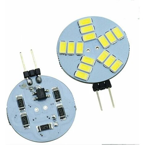 Confezione Da 6 Lampadine LED G4 Dimmerabili, Lampadina Faretto G4 Rotonda CC 12V, 1,5W 240LM, Sostituzione Lampadina Alogena 10W, Illuminazione 120° 7 Confezione Da 6 Lampadine LED G4 Dimmerabili, Lampadina Faretto G4 Rotonda CC 12V, 1,5W 240LM, Sostituzione Lampadina Alogena 10W, Illuminazione 120° - immagine 5
