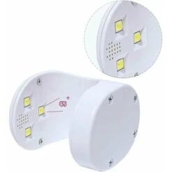 Mini Lampada Per Unghie A LED UV GTA, Essiccatore Per Unghie Portatile A Dito Singolo Lampada UV Gel Per Unghie Lampada Per Polimerizzazione Elettrica Macchina Per Manicure Con Cavo USB -Offerta economica OSRAM || Paulmann || ATMOSPHERA 95749299 4